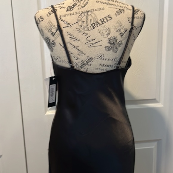 BEBE black slip dress - Picture 5 of 6